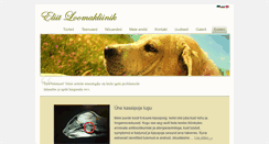 Desktop Screenshot of eliitloomakliinik.ee